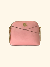 Bolsa de Couro Sagga Transversal Estruturada 521