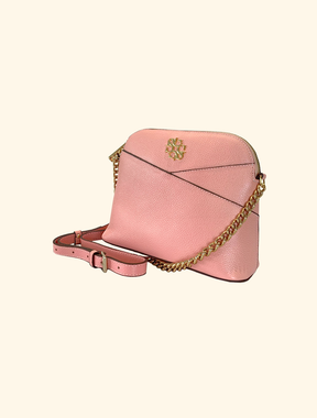 Bolsa de Couro Sagga Transversal Estruturada 521